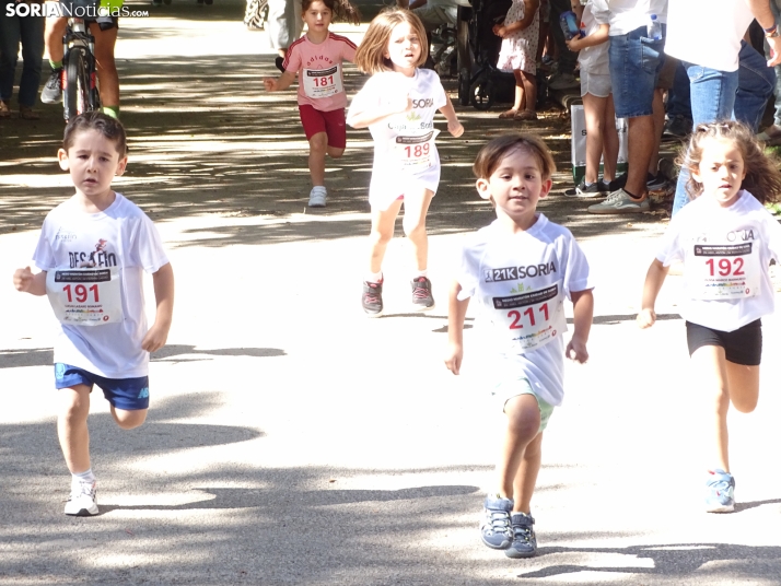 Una imagen del mediodía de este sábado en el centro de Soria. /PC