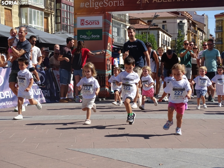Una imagen del mediodía de este sábado en el centro de Soria. /PC