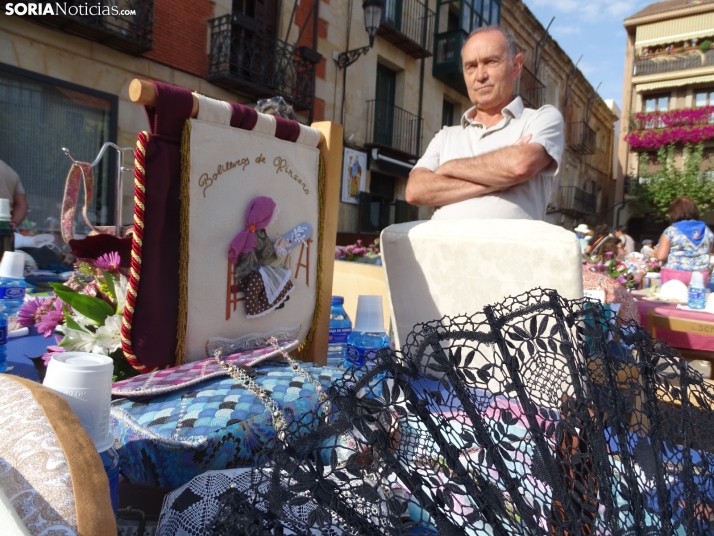 Una imagen de la plaza Mayor esta mañana de domingo. /PC