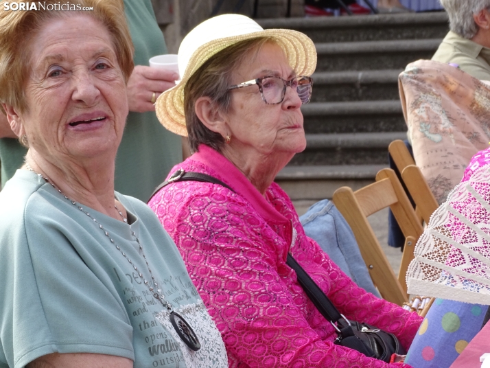 Una imagen de la plaza Mayor esta mañana de domingo. /PC