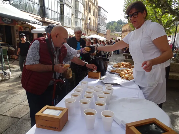 Una imagen de la plaza Mayor esta mañana de domingo. /PC