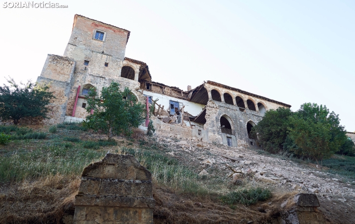 La Junta insiste en que los propietarios del Palacio de los Hurtado en Almazán están obligados a su conservación