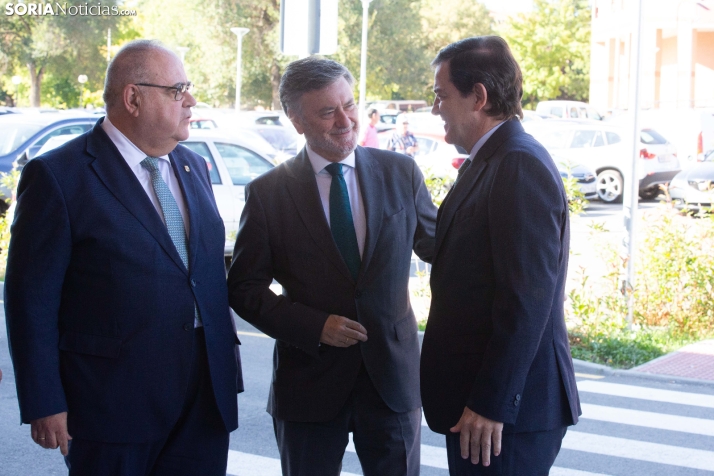 El Rey Felipe VI en el Hospital de Soria