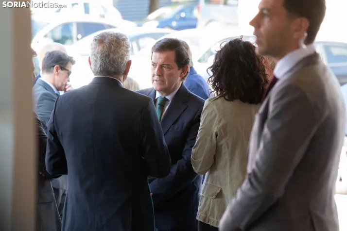 El Rey Felipe VI en el Hospital de Soria