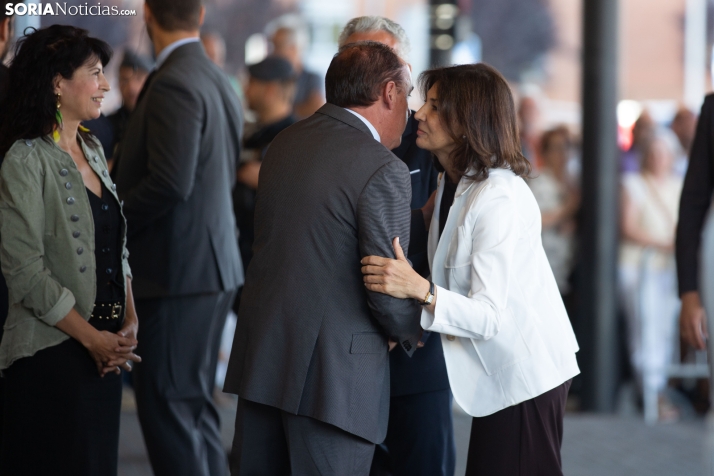 El Rey Felipe VI en el Hospital de Soria
