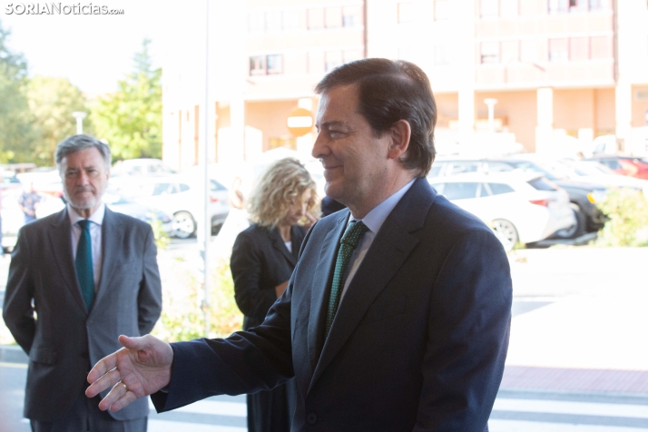 El Rey Felipe VI en el Hospital de Soria