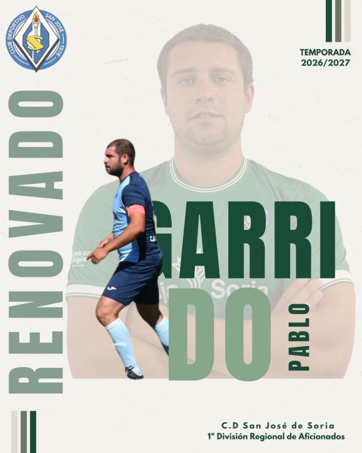 Pablo Garrido seguirá una temporada más en el C.D. San José