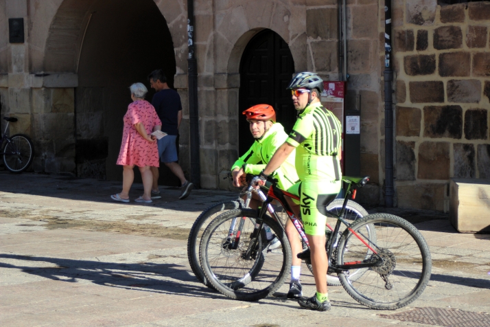 Las bicicletas invaden el centro de Soria