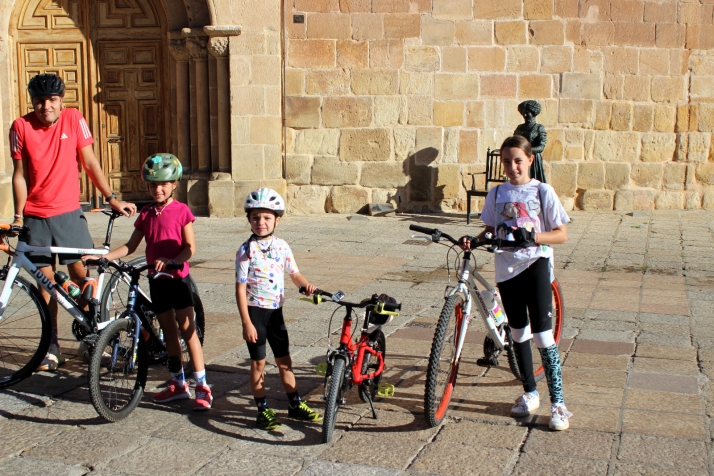 Las bicicletas invaden el centro de Soria