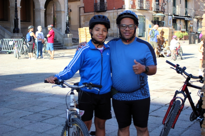 Las bicicletas invaden el centro de Soria