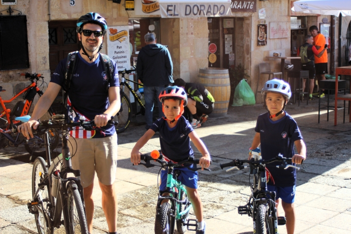 Las bicicletas invaden el centro de Soria