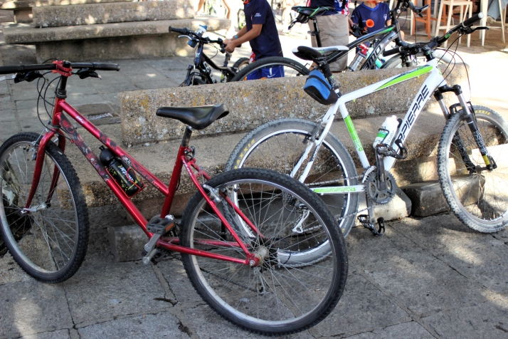 Las bicicletas invaden el centro de Soria