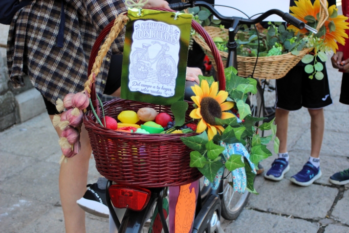 Las bicicletas invaden el centro de Soria