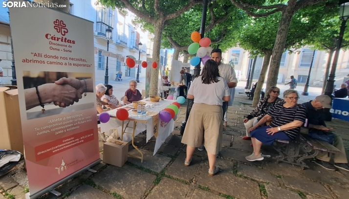 La labor de acogida de Cáritas Soria llega a las pantallas de TVE