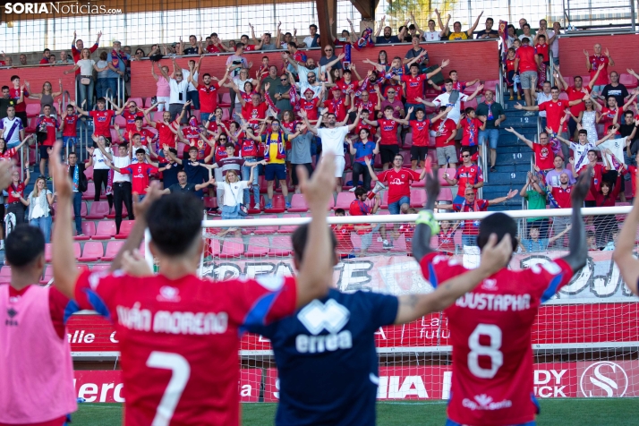 2500 voces para arropar al Numancia en Los Pajaritos