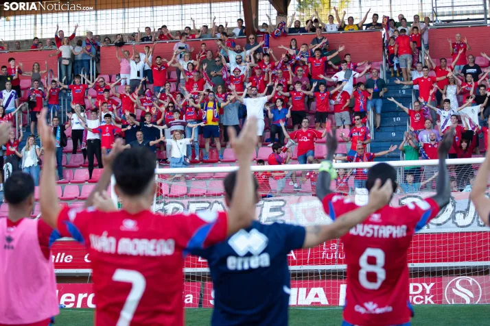 2500 voces para arropar al Numancia en Los Pajaritos
