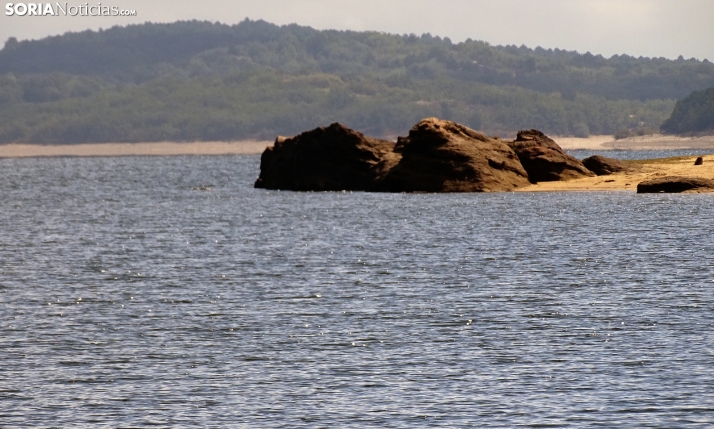 El embalse sigue reduciendo sus niveles: 4 hectómetros cúbicos menos que hace una semana