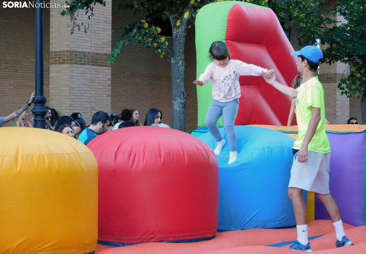 Soria licita el montaje de nueve parques infantiles para San Saturio