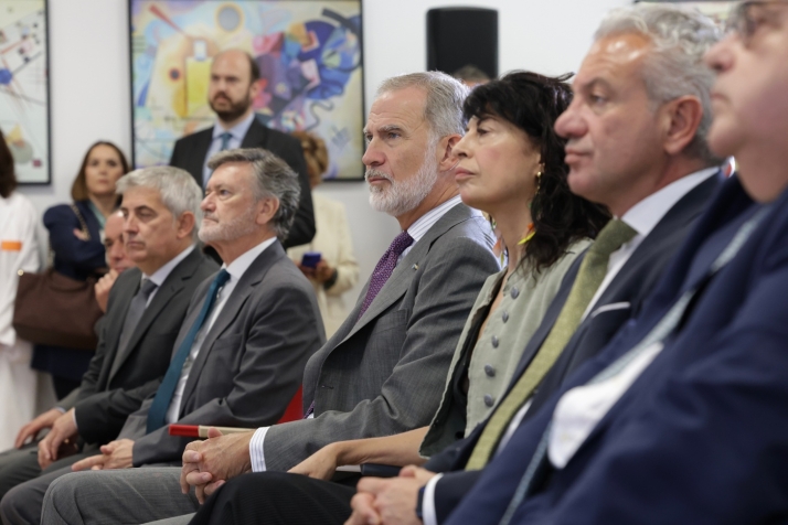 Una imagen de la visita. /Casa REal