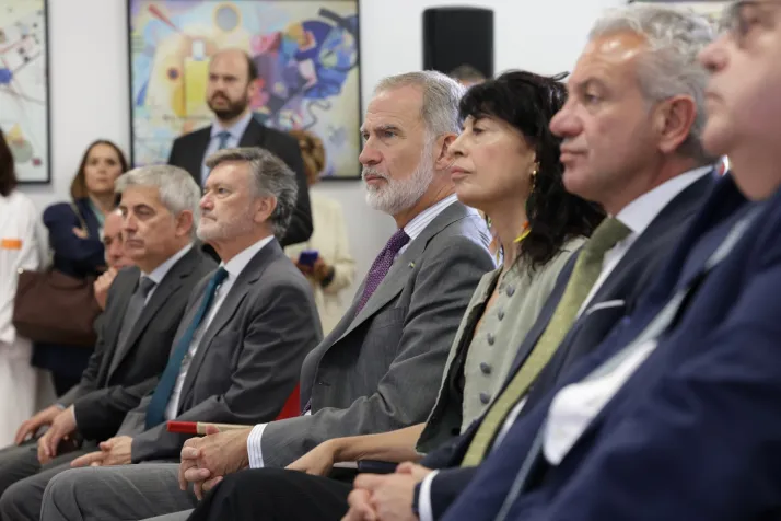 Una imagen de la visita. /Casa REal