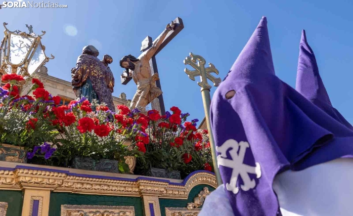 Sello de hermandad para las Siete Palabras de Soria y Zaragoza