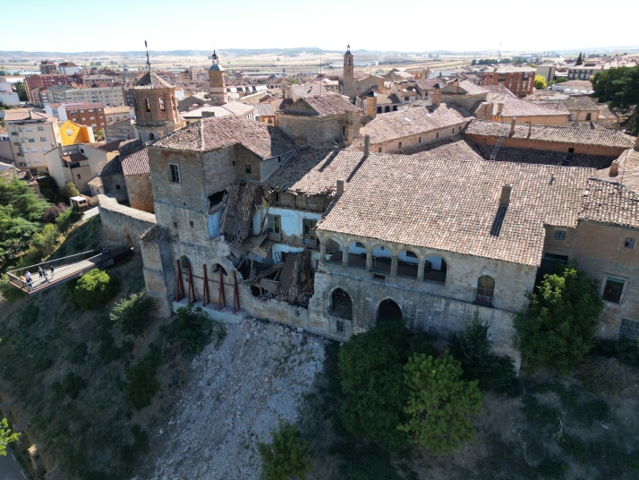 EN IMÁGENES | El derrumbe del Palacio de los Hurtado, a ojos de los técnicos