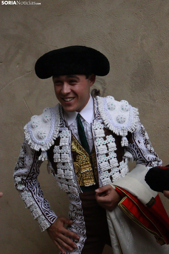 En im&aacute;genes: Tarde de toros en Almaz&aacute;n con protagonismo para Rub&eacute;n Sanz y Jarocho