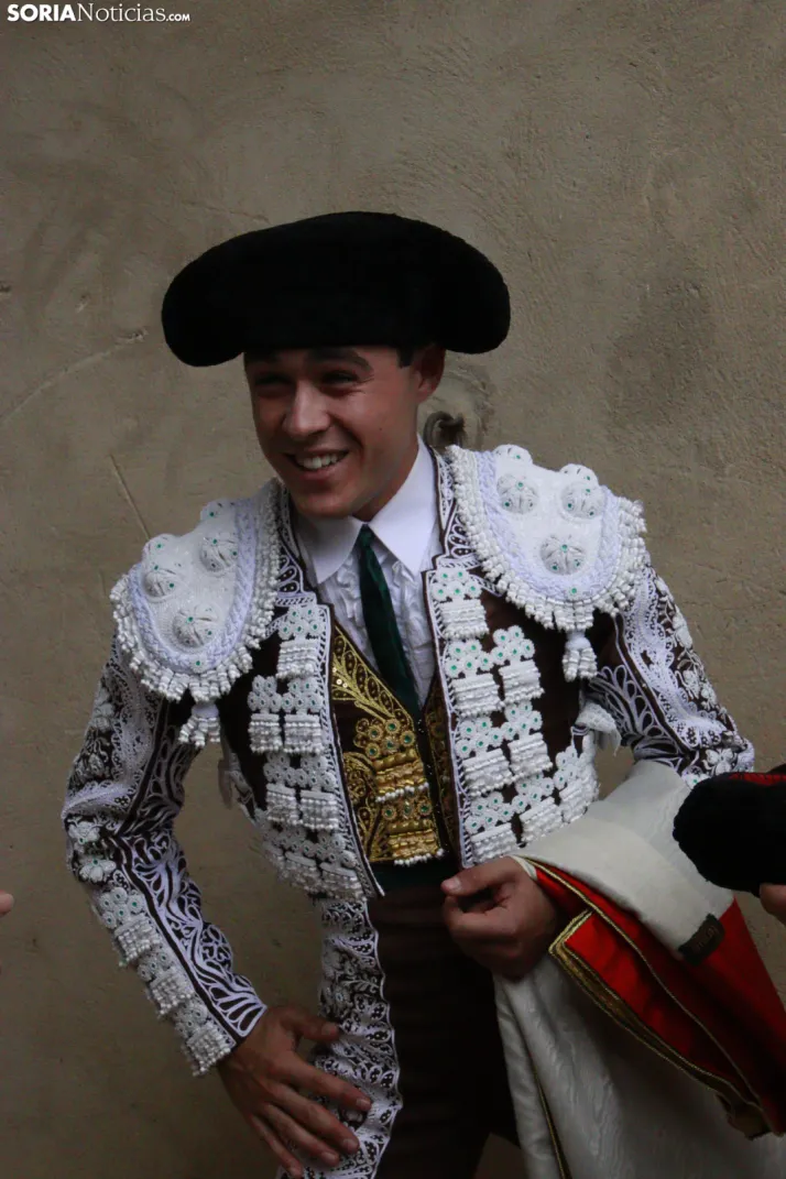 En im&aacute;genes: Tarde de toros en Almaz&aacute;n con protagonismo para Rub&eacute;n Sanz y Jarocho