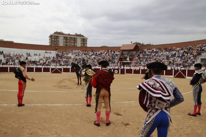 En im&aacute;genes: Tarde de toros en Almaz&aacute;n con protagonismo para Rub&eacute;n Sanz y Jarocho