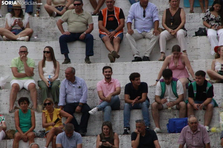 En im&aacute;genes: Tarde de toros en Almaz&aacute;n con protagonismo para Rub&eacute;n Sanz y Jarocho