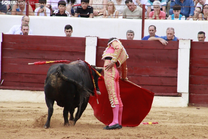 En im&aacute;genes: Tarde de toros en Almaz&aacute;n con protagonismo para Rub&eacute;n Sanz y Jarocho