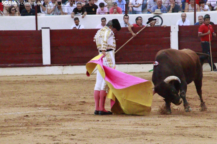 En im&aacute;genes: Tarde de toros en Almaz&aacute;n con protagonismo para Rub&eacute;n Sanz y Jarocho