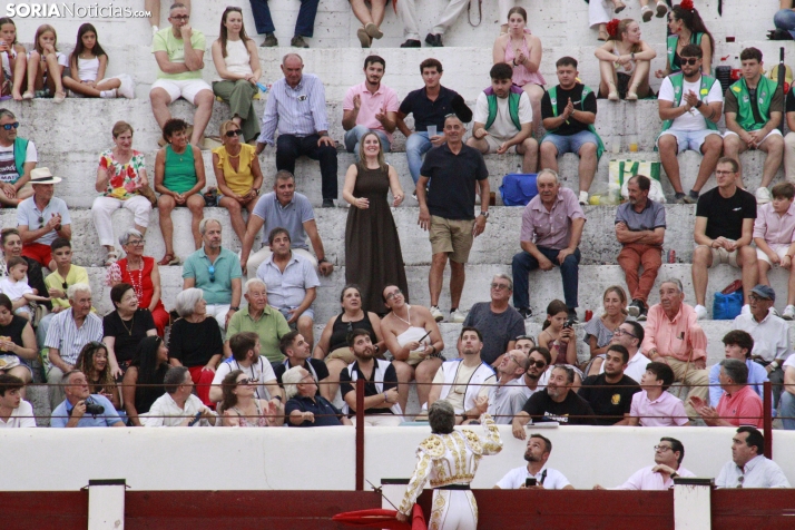 En im&aacute;genes: Tarde de toros en Almaz&aacute;n con protagonismo para Rub&eacute;n Sanz y Jarocho