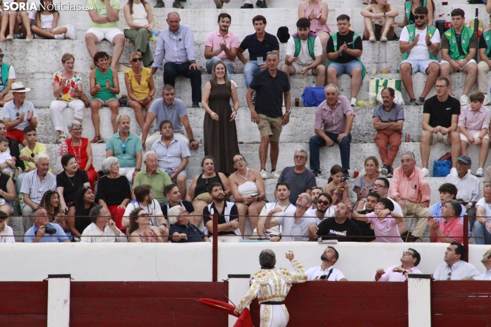 En im&aacute;genes: Tarde de toros en Almaz&aacute;n con protagonismo para Rub&eacute;n Sanz y Jarocho
