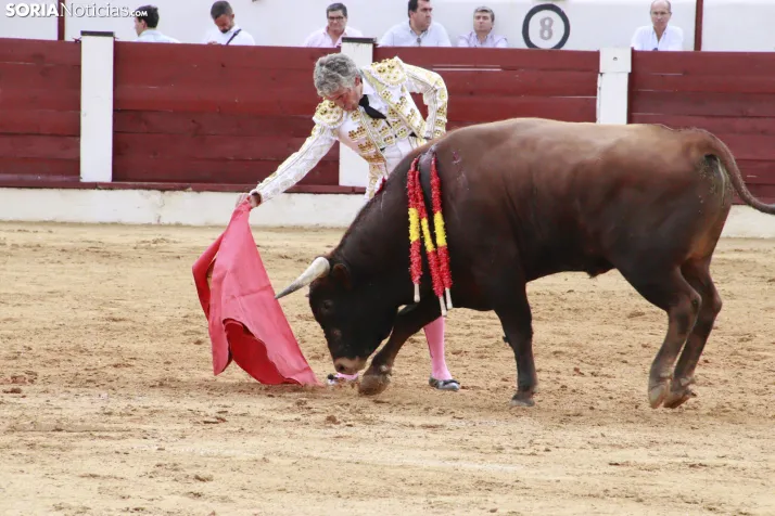 En im&aacute;genes: Tarde de toros en Almaz&aacute;n con protagonismo para Rub&eacute;n Sanz y Jarocho