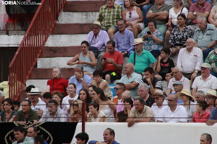 En im&aacute;genes: Tarde de toros en Almaz&aacute;n con protagonismo para Rub&eacute;n Sanz y Jarocho
