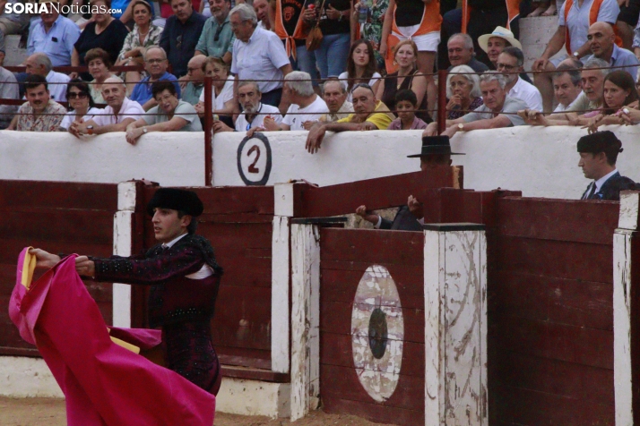 En im&aacute;genes: Tarde de toros en Almaz&aacute;n con protagonismo para Rub&eacute;n Sanz y Jarocho