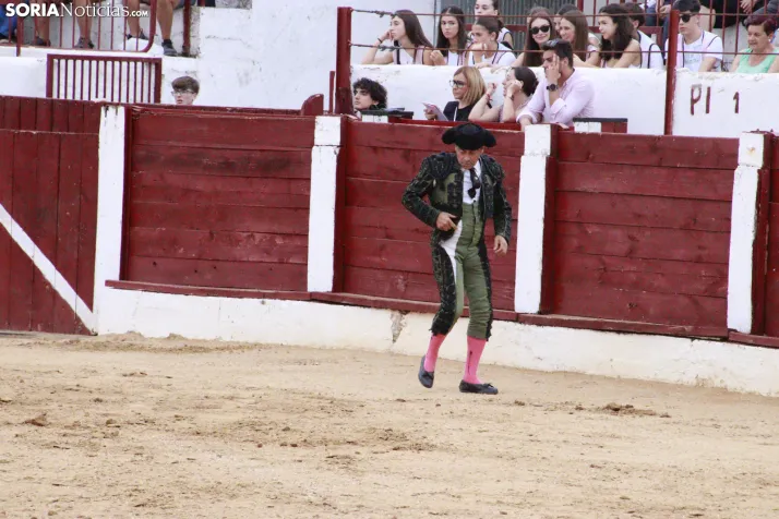 En im&aacute;genes: Tarde de toros en Almaz&aacute;n con protagonismo para Rub&eacute;n Sanz y Jarocho