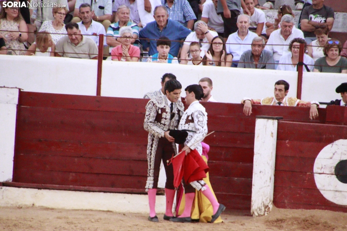 En im&aacute;genes: Tarde de toros en Almaz&aacute;n con protagonismo para Rub&eacute;n Sanz y Jarocho