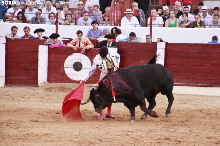En im&aacute;genes: Tarde de toros en Almaz&aacute;n con protagonismo para Rub&eacute;n Sanz y Jarocho