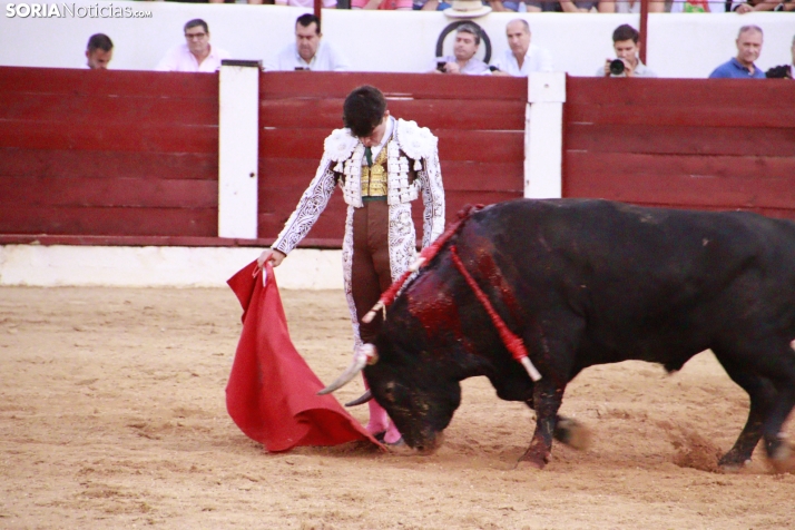 En im&aacute;genes: Tarde de toros en Almaz&aacute;n con protagonismo para Rub&eacute;n Sanz y Jarocho