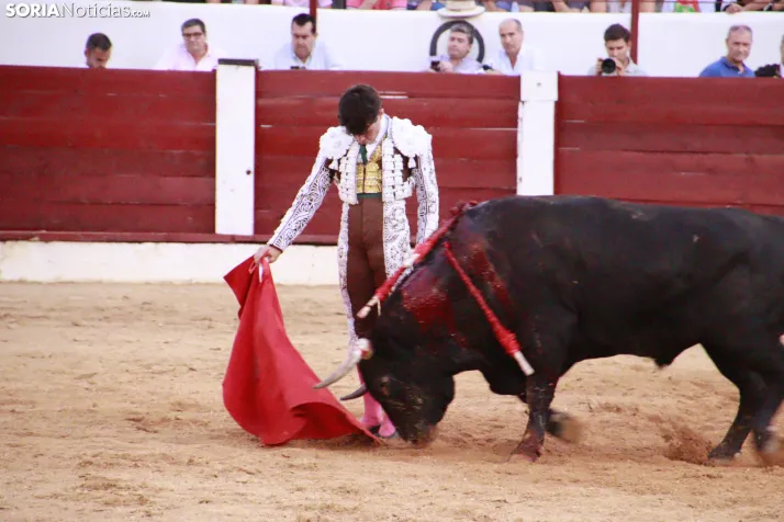 En im&aacute;genes: Tarde de toros en Almaz&aacute;n con protagonismo para Rub&eacute;n Sanz y Jarocho