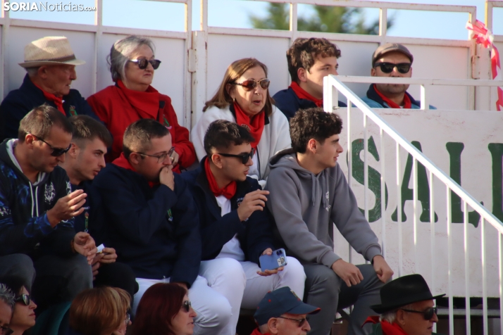 Una imagen de la tarde en la plaza de toros olvegueña. /Santos Gómez