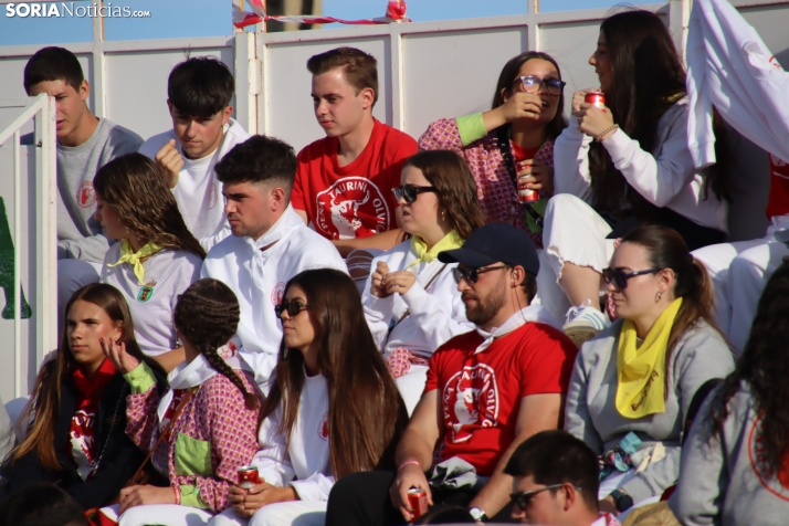Una imagen de la tarde en la plaza de toros olvegueña. /Santos Gómez
