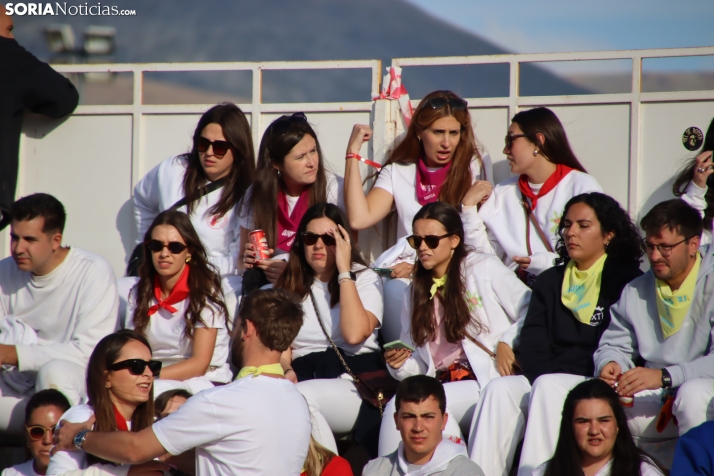 Una imagen de la tarde en la plaza de toros olvegueña. /Santos Gómez