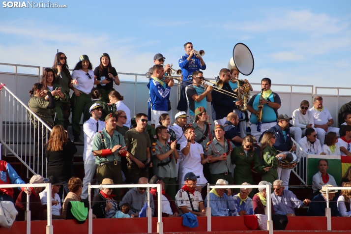 Una imagen de la tarde en la plaza de toros olvegueña. /Santos Gómez