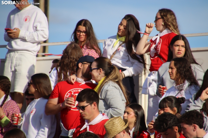 Una imagen de la tarde en la plaza de toros olvegueña. /Santos Gómez