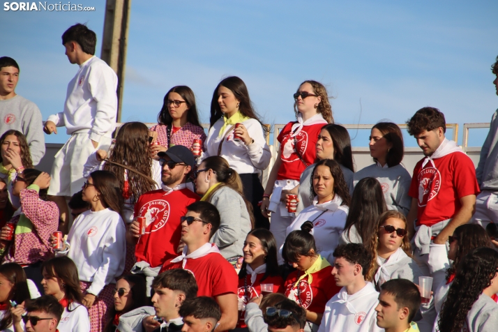 Una imagen de la tarde en la plaza de toros olvegueña. /Santos Gómez