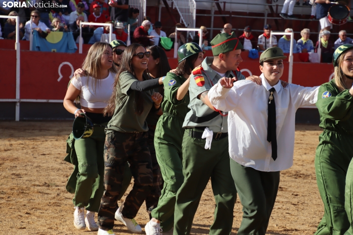 Una imagen de la tarde en la plaza de toros olvegueña. /Santos Gómez