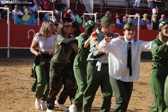 Una imagen de la tarde en la plaza de toros olvegueña. /Santos Gómez